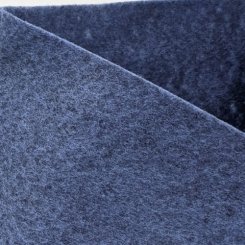 Sulky Felty - Stickfilz meliert (Polyester/ 1,5 mm/ 255 mm x 300 mm Rolle/ versch. Farben) 485 - heather blue