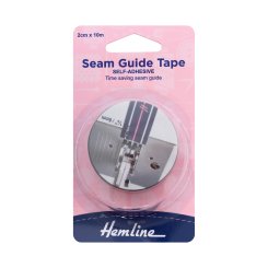 Hemline Seam Guide Tape Nahtführungsband (selbstklebend/ 2 cm x 10 m)