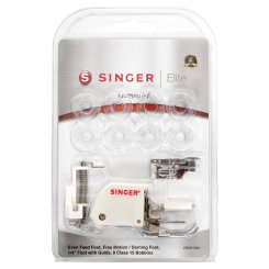 Singer Elite Quilting Kit (3 Füße/ 8 Spulen)