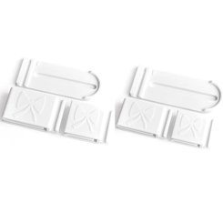 Schnittenliebe Einzelumschlager Coverlock Set weiß (15mm+25mm/ 20mm+30mm)