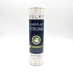 SULKY Filmoplast® strong (25 cm x 5 m/ selbstkl. Stickvlies zum Wegreißen/ weiß)
