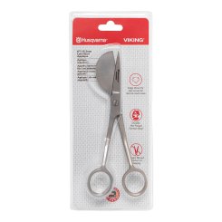 Husqvarna Viking Applikationsschere Linkshänder (15,2 cm/ 6"/ silbergrau-matt)