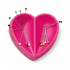Prym Love Magnet-Nadelkissen Herz (pink / 80 x 80 x 26 mm)