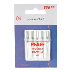 Pfaff Microtex-Nadel Stärke 60/ System 130/ 705H-M/ 5 Nadeln