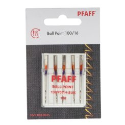 Pfaff Ball Point-Nadel Stärke 100/ System 130/ 705 HS/ 5 Nadeln