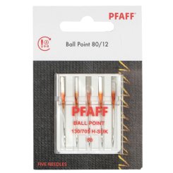 Pfaff Ball Point-Nadel Stärke 80/ System 130/ 705 HS/ 5 Nadeln