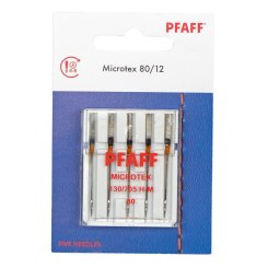 Pfaff Microtex-Nadel Stärke 80/ System 130/ 705H-M/ 5 Nadeln
