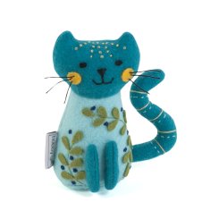 Nadelkissen Katze (5,5 x 10 x 11,5 cm)