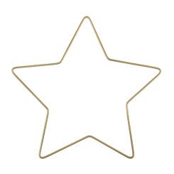 Groves Metallring Stern (Gold/ 20 cm)