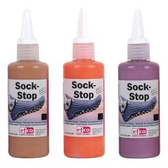 Sock Stop Set Nr.18 braun/ orange/ lila - flüssige Latexmilch von Efco