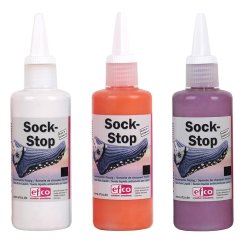 Sock Stop Set Nr.19 creme/ orange/ lila - flüssige Latexmilch von Efco