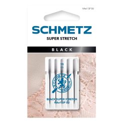 Schmetz Black Super Stretchnadel Stärke 75/ System HAxSP-SU/ 5 Nadeln