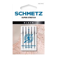 Schmetz Black Super Stretchnadel Stärke 90/ System HAxSP-SU/ 5 Nadeln