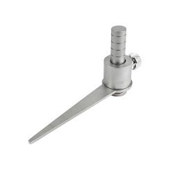 Kleiner Karl - Zuschneidehilfe silber (Aluminium/ glasperlengestrahlt)