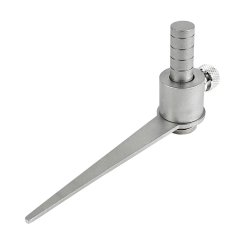 Großer Karl - Zuschneidehilfe silber (Aluminium glasperlengestrahlt)