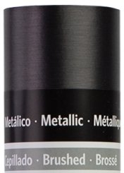 Silhouette Vinyl-Metallic-Brushed (30,5 cm x 1,2 m/ 2 Farben) Brushed Black