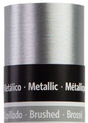 Silhouette Vinyl-Metallic-Brushed (30,5 cm x 1,2 m/ 2 Farben) Brushed Silver