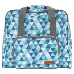 Semplix Overlocktasche Diamond Design (petrol/türkis)