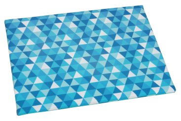 Semplix Bügelunterlage Diamond Design petrol/türkis (40 x 30 cm)