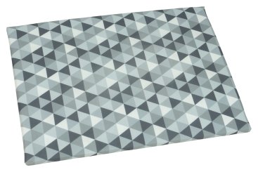Semplix Bügelunterlage Diamond Design stein/grau (40 x 30 cm)