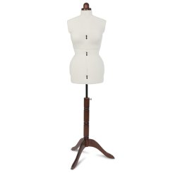 Lady Valet Schneiderbüste Schneiderpuppe Größe M - white