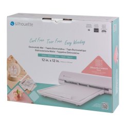 Silhouette Elektrostatisches Bett weiß CAMEO 5