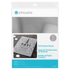 Silhouette Folientransferblätter (silber)