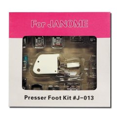 Füßchenset für Janome Obertransport (13 tlg.)