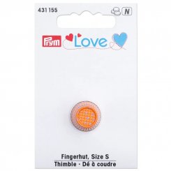 Prym Love Fingerhut  S (Ø 15 mm / orange)