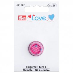 Prym Love Fingerhut L (Ø 18 mm / pink)