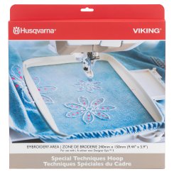 Husqvarna Viking Epic 3 Wende-Stickrahmen (240 x 150 mm)