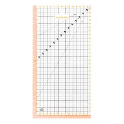Fiskars Patchwork Lineal (15 x 30 cm/ Skalierung Zentimeter)