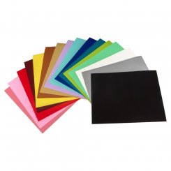 TECKWRAP Wärmetransfer-Vinyl PUFF HTV 25 x 30 cm (3D/versch.Farben/aufbügeln)