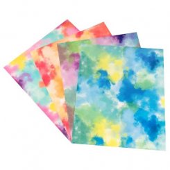 TECKWRAP Wärmetransfer-Vinyl COLORFUL SPLASH HTVl  HTV 25 x 30 cm (versch.Farben/aufbügeln)