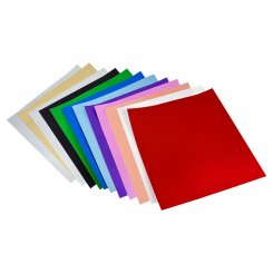 TECKWRAP GLITTER Vinylfolie 30 x 30 cm (selbstklebend/versch.Farben)