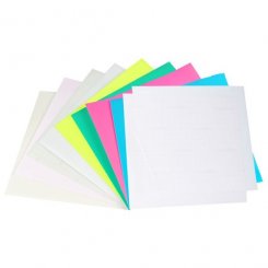 TECKWRAP Farbwechsel NEON Vinyfolie 30 x 30 cm (selbstklebend/versch.Farben)