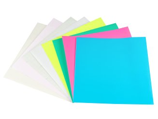 TECKWRAP Farbwechsel NEON Vinyfolie 30 x 30 cm (selbstklebend/versch.Farben)