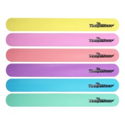 Silicone Slap Bracelets - Silikonbänder für Vinylrollen (6 Bänder)