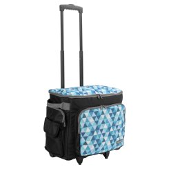 Semplix Nähmaschinentrolley Diamond Crystal (petrol/türkis)