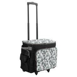 Semplix Nähmaschinentrolley Diamond Crystal (stein/grau)