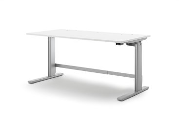 E-TABLE office Schreibtisch, Homeoffice Kabelöffn./ höhenverst. 60.13.11