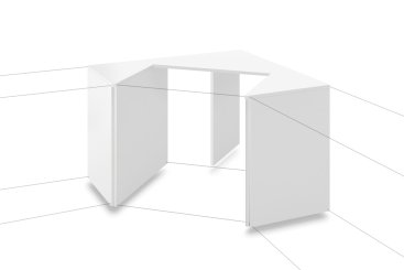 STACK corner 45°  Eckkombination-Verbindung 34.33