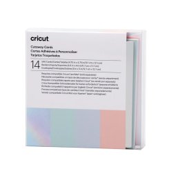 Cricut Cutaway Cards Pastel-Musterset S40