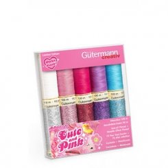 Gütermann Nähfaden-Set Cute and Pink (10 Farben)