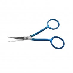 Famore Maschinenstickerei-Schere Mini (doppelt gebogen / linkshänder)
