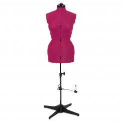 Schneiderpuppe/Schneiderbüste Supa Fit "M" (verstellbar / pink)