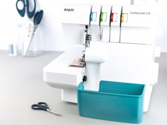 Schnittenliebe Auffangbehälter für Pfaff Hobbylock 2.0 (versch. Farben)