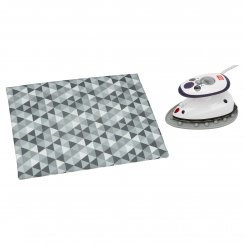 Semplix Bügel-Set mit Ablage und Prym Mini-Bügeleisen (stein/grau)