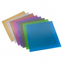 TECKWRAP Holo Schimmer Wärmetransfer-Vinyl (30 x 30 cm, versch. Farben, aufbügelbar, HTV )