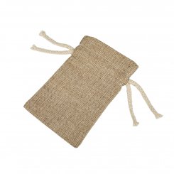 Kordeltasche aus Leinen (natur / verschiedene Größen / für Sublimationsdrucke geeignet)